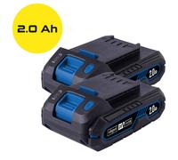 Kit 2 Batterie 20V Litio 2.0Ah Compatibile ixes sbp2.0x2