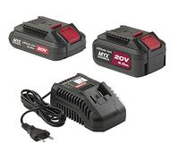 KIT 2 BATTERIE AL LITIO + CARICABATTERIE UNIVERSALE per pistola a spruzzo nebulizzatore avvitatore yamato CKT 2042