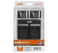 KIT 2 BATTERIE LP-E12 + CARICABATTERIE DOPPIO