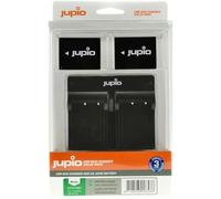 Jupio battery charger USB duo con due batteria per Fujifilm NP-W126S
