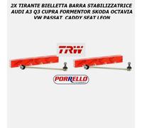 TRW Bielletta barra stabilizzatrice JTS483 – assale anteriore bilaterale