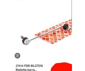 KIT 2 BIELLETTE STABILIZZATRICE FIAT GRANDE PUNTO ALFA GIULIETTA MITO 500L. Ecc