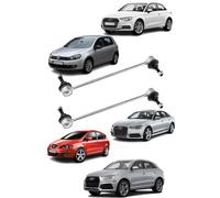Kit 2 Biellette Tiranti Barre Torsione Stabilizzatrici per Audi Volkswagen Seat