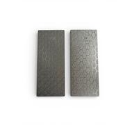 Kit 2 blocchi diamantati per levigatura manuale - grana 80 + 200 - cunei per fin