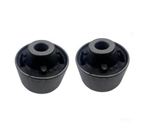 Kit 2 Boccola Sospensione per Toyota Nero Kit 2 Boccola Sospensione | Formula anti-crepa, lunga durata, condizioni difficili, resistenza usura, protezione telaio