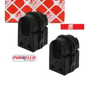 KIT 2 BOCCOLE BARRA STABILIZZATRICE RENAULT MEGANE SCENIC 2.0 16V 1.9 DCI 1.5 D