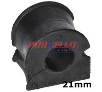 KIT 2 BOCCOLE GOMMINI BARRA STABILIZZATRICE FIAT PANDA (169) 4x4 - Ø 21mm - BIRT