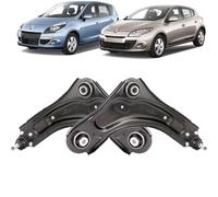 KIT 2 BRACCI BRACCETTI ANTERIORI DESTRO SINISTRO RENAULT MEGANE III SCENIC III