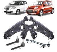 Kit 2 bracci braccetti biellette testine sterzo PANDA 312 YPSILON 312 dal 2012