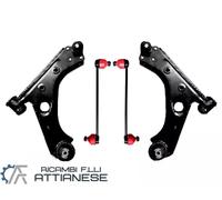 KIT 2 BRACCI BRACCETTI OSCILLANTI ANTERIORI + TIRANTI BARRA PER ALFA ROMEO MITO