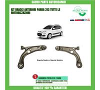 KIT 2 BRACCI OSCILLANTI ANTERIORI FIAT PANDA 312 0.9 1.2 BENZINA 1.3 MULTIJET