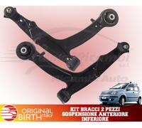 KIT 2 BRACCI SOSP. ANTERIORE INFERIORI FIAT PANDA 169 ORIGINAL BIRTH
