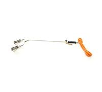 Kit 2 bruciatore da 60mmsaldatore a gas per guaina leva lunga 85 cm cannello