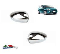 KIT 2 CALOTTE CROMATE SPECCHIO RETROVISORE ADATTE A FIAT PUNTO 199 01/2012->