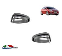 KIT 2 CALOTTE CROMATE SPECCHIO RETROVISORE ESTERNO FIAT BRAVO 198 01/2007->