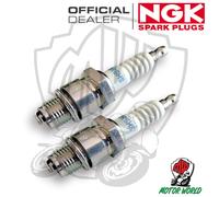 KIT 2 CANDELA SPARK PLUG NGK BR6HS PIAGGIO BRAVO 50 1977 1978 1979 1980 1981