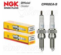 KIT 2 CANDELE NGK CPR8EA-9 CANDELA HONDA XL V TRANSALP 700 2008 - 2013