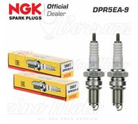 KIT 2 CANDELE NGK DPR5EA-9 ORIGINALE KAWASAKI VN VULCAN MAIN STREAK 1500 2002-05