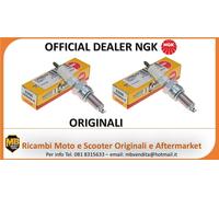 KIT 2 CANDELE SPARK PLUG NGK CPR8EA-9 CPR8EA9 ACCENSIONE ORIGINALI