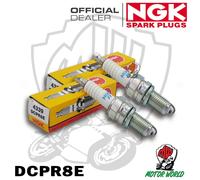 KIT 2 CANDELE ACCENSIONE NGK DCPR8E 4339 PER FIAT PUNTO 1.0 DUCATI MONSTER 600