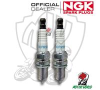 KIT 2 CANDELE SPARK PLUG NGK DCPR9E APRILIA RSV 1000 Mille Tuono Racing