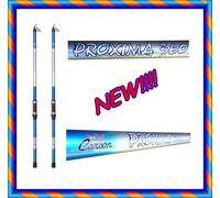 KIT 2 CANNE CARSON DA PESCA A FONDO LEDGERING SURFCASTING LANCIO 60g MARE LAGO