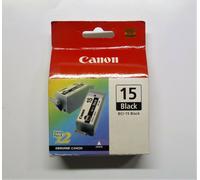 KIT 2 CARTUCCE BCI-15 NERO PER CANON i70 i80 PIXMA Ip90 BL