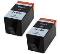 KIT 2 CARTUCCE NERE COMPATIBILI HP 934 XL 55ml OfficeJet Pro 6230 6800 6820 6830