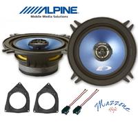 KIT 2 CASSE ALPINE SXE-13C2 13cm PER CITROEN C3 - C3 PICASSO SUPP/CONN POST AUTO