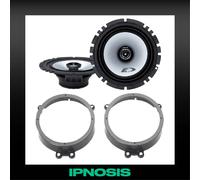 Kit 2 casse ALPINE SXE 1725S Mercedes W203) dal 01 al 07+ 2 Sup Ant