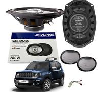 ALPINE SXE-6925S - Altoparlante coassiale a 2 vie 280 WATT - SXE 6925 S