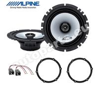 Kit 2 Casse Altoparlanti Alpine Anteriori o Posteriori per Citroen C3 dal 2016
