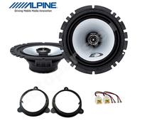 Kit 2 Casse Altoparlanti Anteriori Alpine SXE-1725S per Dacia Lodgy dal 2012
