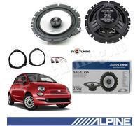 Kit 2 Casse Altoparlanti Anteriori Alpine SXE 1725S per Fiat 500