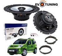 Kit 2 Casse Altoparlanti Anteriori Alpine Sxe1725 per Fiat Qubo Fiorino dal 2008