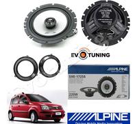 Kit 2 Casse Altoparlanti Anteriori Alpine SXE1725S per Fiat Panda 169 dal 2003