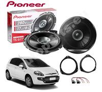 Kit 2 Casse Altoparlanti Anteriori Pioneer TS-G1710F per Fiat Punto EVO dal 2008