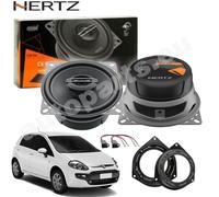 Kit 2 Casse Altoparlanti Hertz CX 100 Posteriori per Fiat Punto Evo dal 2008