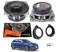 Kit 2 Casse Altoparlanti Hertz CX 100 Posteriori per Fiat Qubo dal 2008