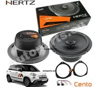 Kit 2 Casse Altoparlanti Hertz CX 165 Anteriori per Fiat 500L dal 2012 210W