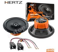 Kit 2 Casse Altoparlanti Hertz DCX 165.3 Anteriore per Peugeot 206 + Connettori