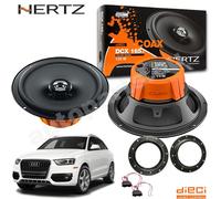 Kit 2 Casse Altoparlanti Hertz DCX 165.3 Anteriori per Audi Q3 (8U) dal 2011