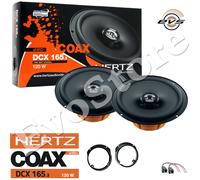 Kit 2 Casse Altoparlanti Hertz Dcx 165.3 Anteriori per Citroen C3 Picasso da2009