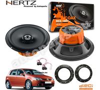 Kit 2 Casse Altoparlanti Hertz DCX 165.3 Anteriori per Volkswagen Golf V (5)
