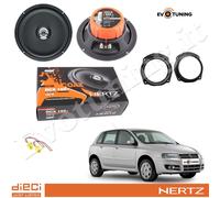 Kit 2 Casse Altoparlanti Hertz Dcx 165.3 Posteriori per Fiat Stilo 5 Porte