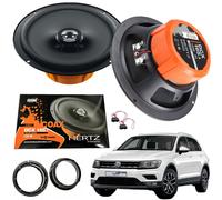 Kit 2 Casse Altoparlanti Hertz Dcx 165.3 Posteriori Volkswagen Tiguan da 2007-24