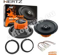 Kit 2 Casse Altoparlanti Hertz DCX165.3 Posteriori per Ford C-MAX II dal 2010