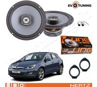 Kit 2 Casse Altoparlanti Hertz X 165 Ant=Post con Adattatori per Opel Astra J