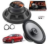 Kit 2 Casse Altoparlanti Hertz X 165 con Adattatori Anteriori per Opel Astra H