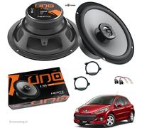Kit 2 Casse Altoparlanti Hertz X165 Anteriori per Peugeot 207 dal 2006